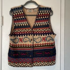 J. Jill Vintage Sweater Vest